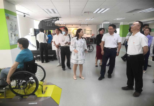 自治区残联“开门纳谏”邀请政协委员 及相关部门现场督导建议提案办理工作(图1)